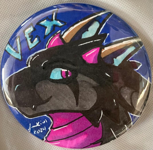 Button Badge Sample Vex