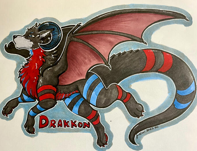 Drakkon Badge Drakkon Badge