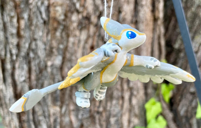 Der in flight