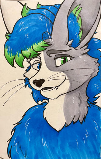 Silvercharm Portrait Marker portrait of Silvercharm, 5x7, AC26